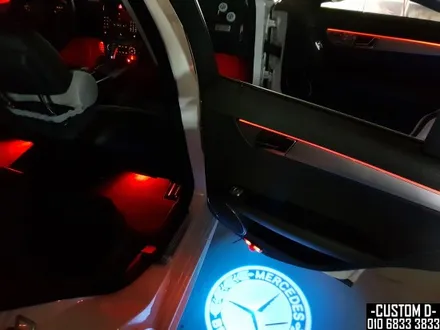 W204 벤츠 C클래스 C220 CDI 64색 가변 엠비언트 무드등 LED실내등 튜닝 후기! / 인천 남동구