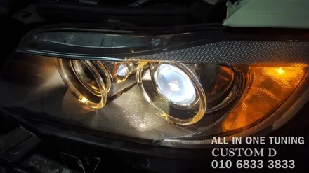 BMW E90/E91 - 링마커(엔젤아이).HID벌브.LED안개등교체 / 3시리즈 클럽 / 인천 남동구