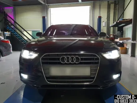 아우디 A4 HID 6000K D3S 벌브 교체 광량업 LED안개등 튜닝! / 인천 남동구