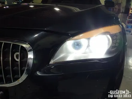 BMW 7시리즈 750Li HID 벌브 수리 교체, LED 엔젤아이 장착 / 인천 남동구