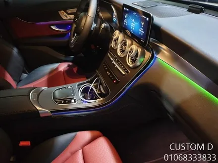 W205 C클래스 대시보드에 순정형 엠비언트 작업이 가능합니다. / 인천 남동구