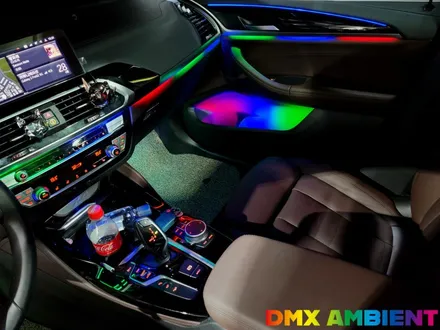 BMW X5 X4 무빙 엠비언트 광량업 G30 5시리즈 실내 신형 개조 전문점 DMX / 인천 남동구
