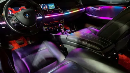 BMW 5GT 엠비언트 순정 광량업 설치 잘하는 튜닝샵 DMX / 인천 남동구