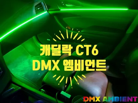 캐딜락 CT6 엠비언트 밋밋한 실내 고민 한번에 해결하는 방법 / 인천 남동구