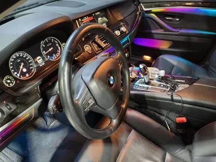 BMW 5시리즈 F10 520d 엠비언트 라이트 업그레이드 방법 / 인천 남동구