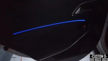 벤츠 X156 GLA250 풀컬러 RGB엠비언트 실내무드등 인스톨! / 인천 남동구