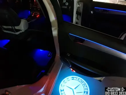 W204 벤츠 C클래스 C220 CDI 64색 가변 엠비언트 무드등 LED실내등 튜닝 후기! / 인천 남동구