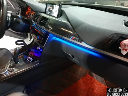 BMW F30/F34 320D/3GT 풀컬러 가변 엠비언트 라이트 3시리즈 LED매립 무드등 튜닝/DIY / 인천 남동구
