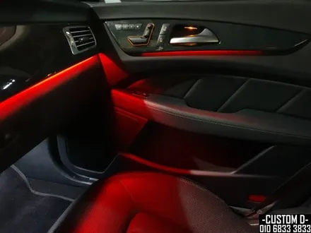 벤츠 W218 CLS350 64컬러 가변 RGB엠비언트 LED실내등 활성화! / 인천 남동구