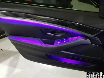 BMW F10 520D 엠비언트 라이트 64컬러 가변 무드등 실내 튜닝 DIY 후기! / 인천 남동구