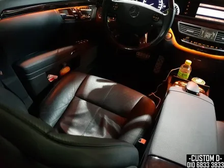 벤츠 W221 S클래스 엠비언트 64컬러 가변 무드등 S500 튜닝! / 인천 남동구