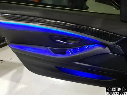 BMW F10 520D 엠비언트 라이트 64컬러 가변 무드등 실내 튜닝 DIY 후기! / 인천 남동구