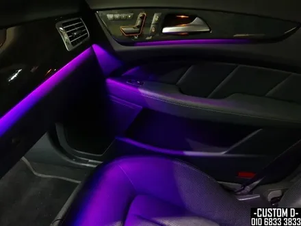 벤츠 W218 CLS350 64컬러 가변 RGB엠비언트 LED실내등 활성화! / 인천 남동구
