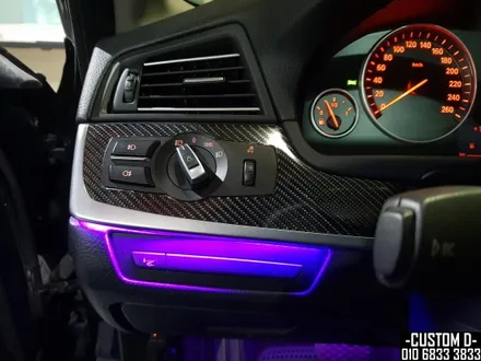 BMW 5시리즈 엠비언트 라이트 64색 RGB 가변 무드등 실내 튜닝! / 인천 남동구