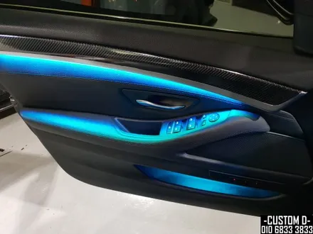 BMW F10 520D 엠비언트 라이트 64컬러 가변 무드등 실내 튜닝 DIY 후기! / 인천 남동구