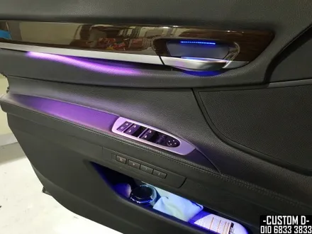 BMW 750LI 11가지 풀컬러 엠비언트 라이트 실내LED조명 업그레이드!/클럽/매니아/730D / 인천 남동구