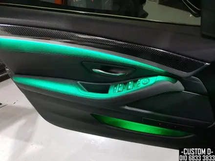 BMW F10 520D 엠비언트 라이트 64컬러 가변 무드등 실내 튜닝 DIY 후기! / 인천 남동구