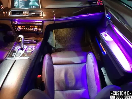 BMW 750LI 11가지 풀컬러 엠비언트 라이트 실내LED조명 업그레이드!/클럽/매니아/730D / 인천 남동구