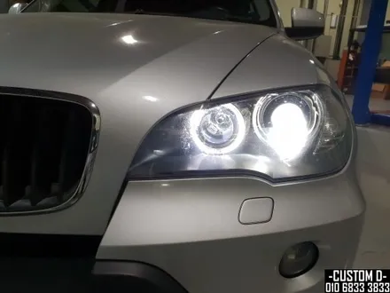 BMW X5 헤드라이트 HID벌브 광량업! , LED링마커 6000K 엔젤아이 튜닝! 규격H8 전기형 후기형 X3 X4 X6 D1S 8000K / 인천 남동구