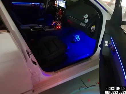 W204 벤츠 C클래스 C220 CDI 64색 가변 엠비언트 무드등 LED실내등 튜닝 후기! / 인천 남동구