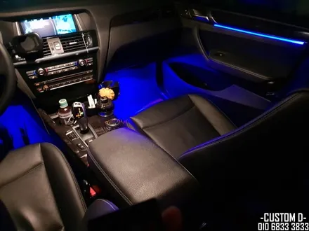 BMW F26 X4 엠비언트 라이트 64색 가변 LED실내등 무드등 튜닝! / 인천 남동구