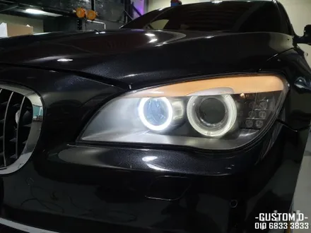 BMW 7시리즈 750Li HID 벌브 수리 교체, LED 엔젤아이 장착 / 인천 남동구