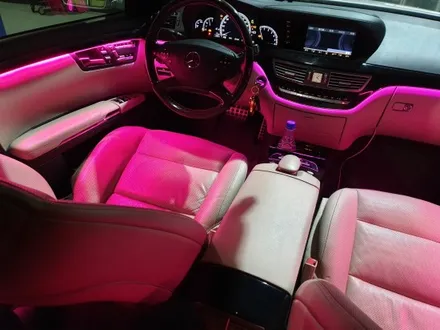 S클래스 W221 S350 벤츠 엠비언트 비노출 순정형 무드등 튜닝! / 인천 남동구