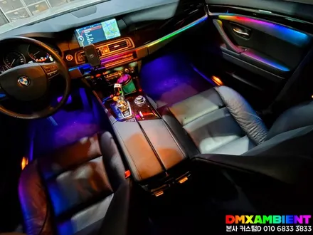 BMW F10 520D 무빙 엠비언트 요즘 핫한 실내 튜닝 DMX 모션 무드등! / 인천 남동구