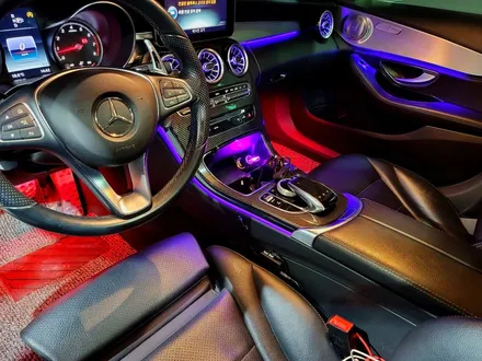 벤츠 X253 43AMG GLC 엠비언트 수백 가지 색상 광량업 / 인천 남동구