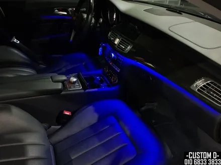 벤츠 W218 CLS350 64컬러 가변 RGB엠비언트 LED실내등 활성화! / 인천 남동구