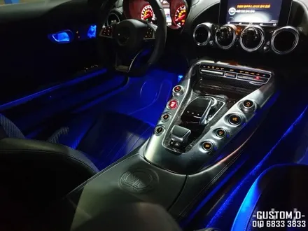 벤츠 AMG GTS 엠비언트 라이트 비노출 순정형 무드등 실내 튜닝! / 인천 남동구