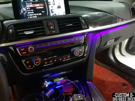 BMW F30/F34 320D/3GT 풀컬러 가변 엠비언트 라이트 3시리즈 LED매립 무드등 튜닝/DIY / 인천 남동구