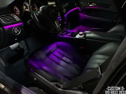 벤츠 W218 CLS350 64컬러 가변 RGB엠비언트 LED실내등 활성화! / 인천 남동구