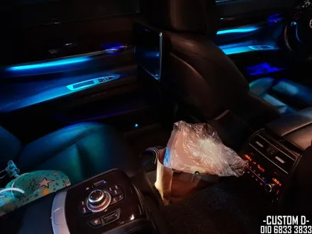 BMW 750LI 11가지 풀컬러 엠비언트 라이트 실내LED조명 업그레이드!/클럽/매니아/730D / 인천 남동구