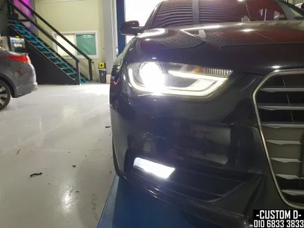 아우디 A4 HID 6000K D3S 벌브 교체 광량업 LED안개등 튜닝! / 인천 남동구