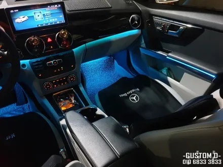 벤츠 GLK 64컬러 엠비언트 라이트 실내 LED 가변 무드등 튜닝! / 인천 남동구