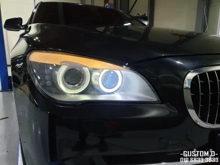 BMW 7시리즈 750Li HID 벌브 수리 교체, LED 엔젤아이 장착 / 인천 남동구