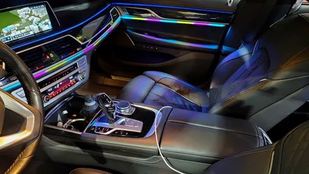 BMW G11 7시리즈 엠비언트 750LI 730LD 실내등 튜닝! / 인천 남동구