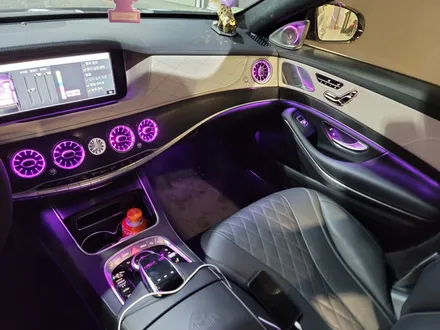 벤츠 W222 S350 S450 S500 부메스터 송풍구 엠비언트 시공 사례 총정리 / 인천 남동구