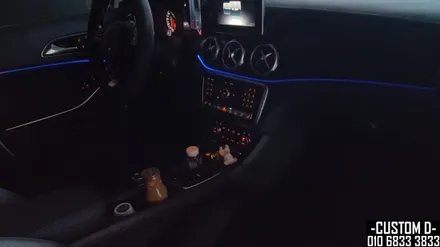 벤츠 X156 GLA250 풀컬러 RGB엠비언트 실내무드등 인스톨! / 인천 남동구
