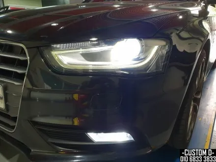 아우디 A4 HID 6000K D3S 벌브 교체 광량업 LED안개등 튜닝! / 인천 남동구