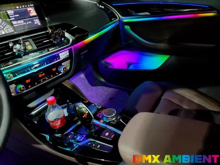 BMW X5 X4 무빙 엠비언트 광량업 G30 5시리즈 실내 신형 개조 전문점 DMX / 인천 남동구