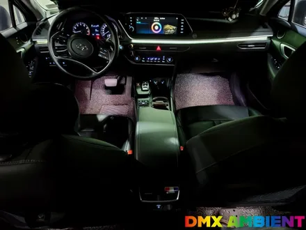 DN8 쏘나타 엠비언트 순정 연동 광량업 DMX 블랙 아크릴 시공! / 인천 남동구