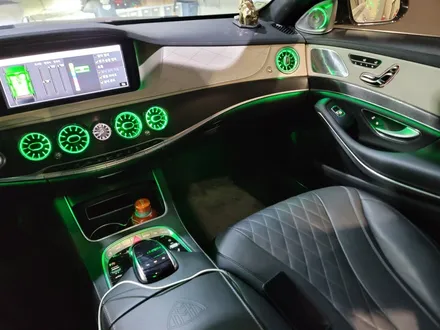 벤츠 W222 S350 S450 S500 부메스터 송풍구 엠비언트 시공 사례 총정리 / 인천 남동구
