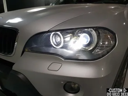 BMW X5 헤드라이트 HID벌브 광량업! , LED링마커 6000K 엔젤아이 튜닝! 규격H8 전기형 후기형 X3 X4 X6 D1S 8000K / 인천 남동구