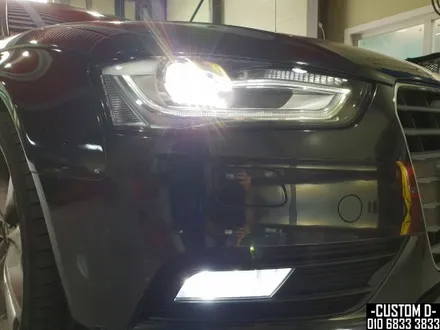 아우디 A4 HID 6000K D3S 벌브 교체 광량업 LED안개등 튜닝! / 인천 남동구