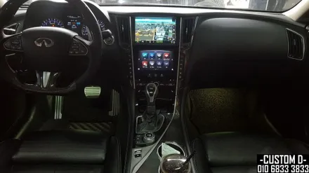인피니티 Q50 실내 튜닝 RGB 풋등 시공! LED 가변 무드등 / 인천 남동구