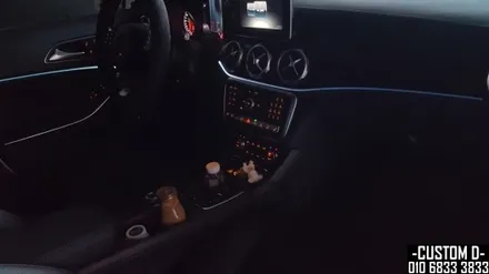 벤츠 X156 GLA250 풀컬러 RGB엠비언트 실내무드등 인스톨! / 인천 남동구
