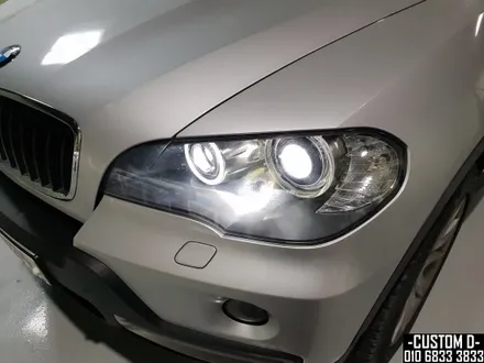 BMW X5 헤드라이트 HID벌브 광량업! , LED링마커 6000K 엔젤아이 튜닝! 규격H8 전기형 후기형 X3 X4 X6 D1S 8000K / 인천 남동구