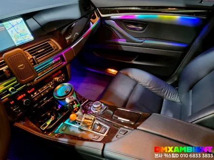 BMW F10 520D 무빙 엠비언트 요즘 핫한 실내 튜닝 DMX 모션 무드등! / 인천 남동구